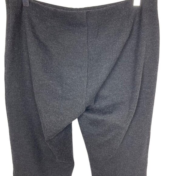 Eileen Fisher Stretch Ponte Knit Ankle Pant Womens Medium Charcoal Gray - Picture 6 of 6